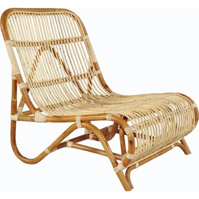 Fauteuil en rotin naturel style bohème pour salon cosy RECOLLECTION