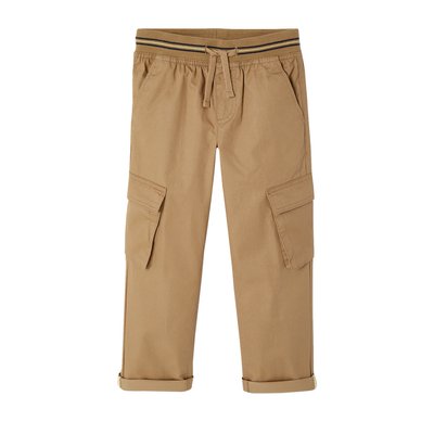 Pantalon cargo droit MorphologiK tour de hanches médium VERTBAUDET