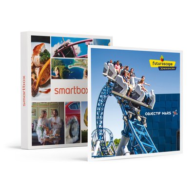 Journée au Futuroscope en 2025 : 2 billets adulte- SMARTBOX - Coffret Cadeau Multi-thèmes SMARTBOX