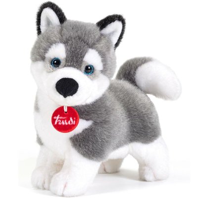 Peluche Chien Husky 21 cm TRUDI