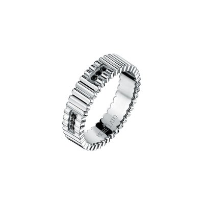 Bague en Acier, Pierre PP URBAN MORELLATO