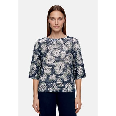 Pull-over en maille à imprimé BETTY BARCLAY