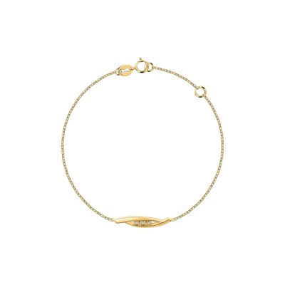 Bracelet en or 375 et diamant CLEOR