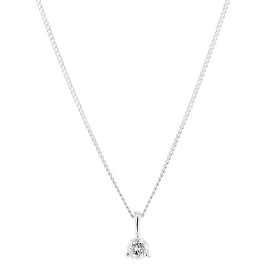 Collier en or 375 et diamant CLEOR