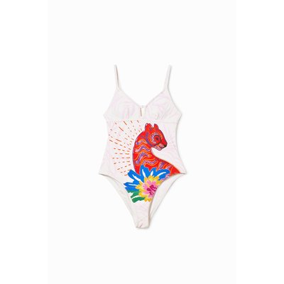Desigual - Maillot de bain bretelles félin DESIGUAL