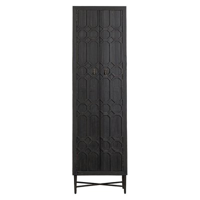 Armoire haute en pin recyclé BEQUEST BEPUREHOME
