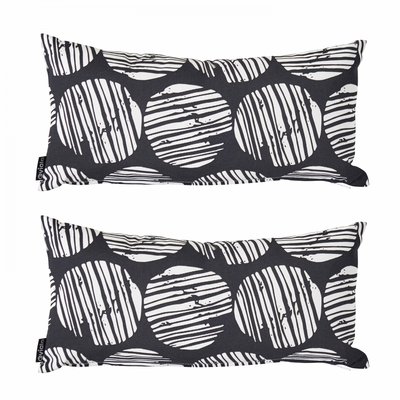 Coussin de jardin rectangulaire motif Apacha 40x20x8cm - ICA OVIALA