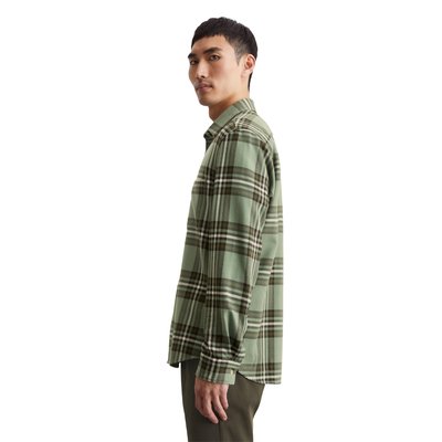 Chemise regular en coton bio à carreaux MARC O'POLO