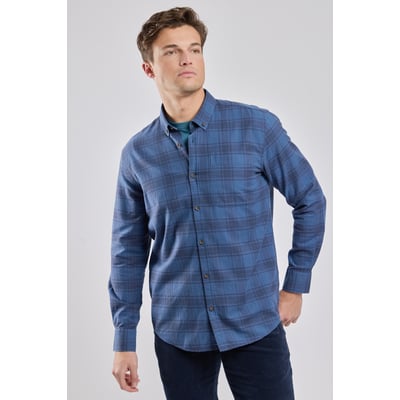 Chemise manches longues confort col boutonné ARMOR-LUX
