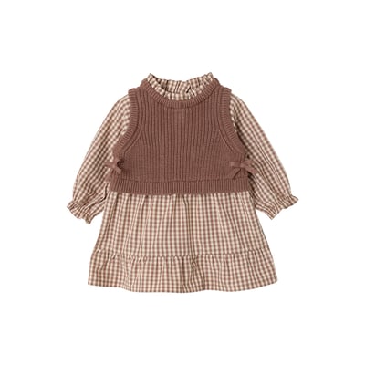 Robe 2 en 1 manches longues VERTBAUDET