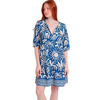Robe estivale manches trois-quarts Sun Summer ADMAS