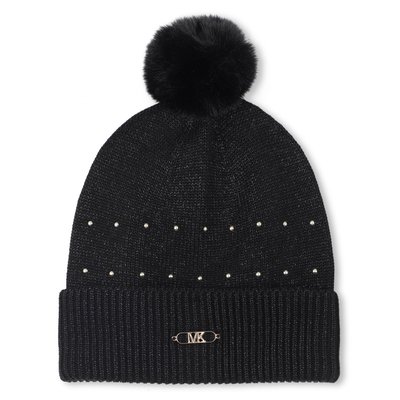 Bonnet tricot avec pompon MICHAEL KORS
