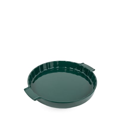 Moule à tarte céramique vert forêt diamètre 30 cm - 12" APPOLIA PEUGEOT