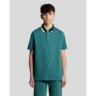 Polo à liserés contrastés logo LYLE & SCOTT