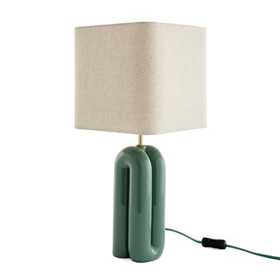 Lampe à poser céramique et lin, Malo LA REDOUTE INTERIEURS