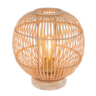 Lampe à poser boule en bambou petit modèle HILDEGARD GLOBO LIGHTING