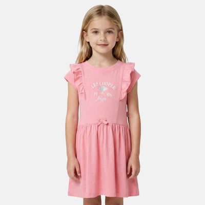 Robe manches courtes, col rond et coupe évasée BOHÈME LEE COOPER