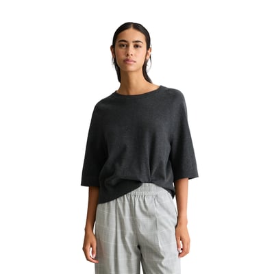 Pull en maille oversize en Soft Cotton Stretch MARC O’POLO DENIM
