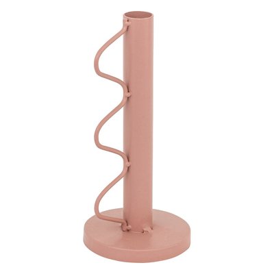 Bougeoir Wavy bliss métal H20cm ATMOSPHERA