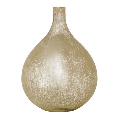 Vase bonbonne verre BLANC D’IVOIRE