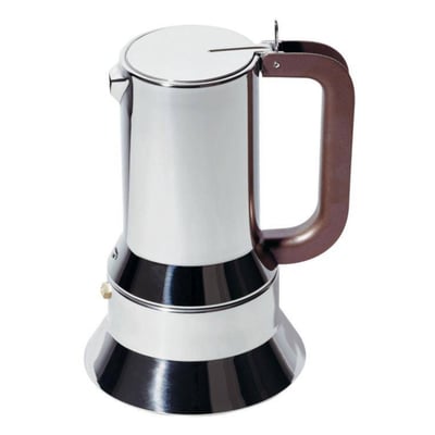 Cafetière vm argentée en acier novo alessi ALESSI