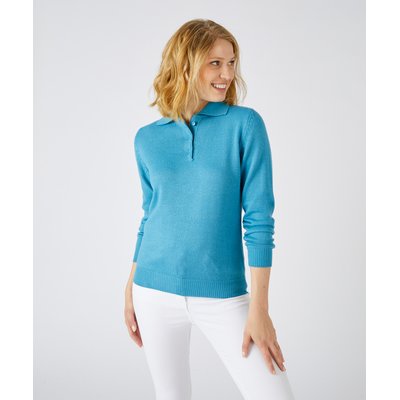 Pull col polo manches longues DAMART