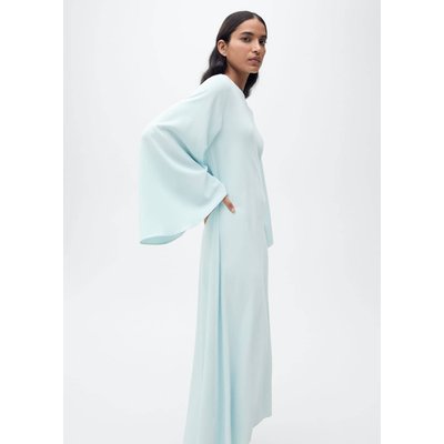 Robe longue manches cloche MANGO