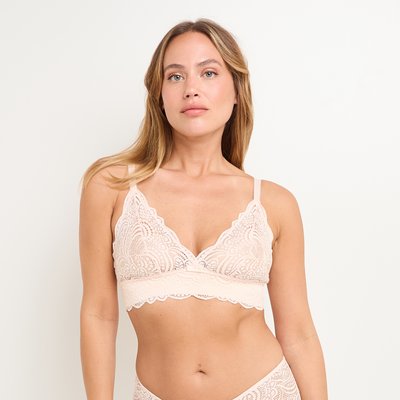 Soutien-gorge sans armatures DENTELLE ROUGEGORGE LINGERIE
