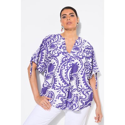 Blouse oversize, motif cachemire ULLA POPKEN