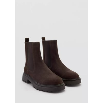 Bottines chelsea cuir MANGO TEEN