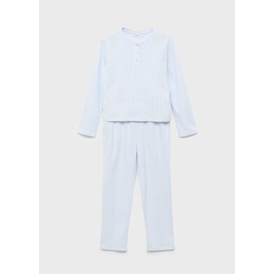 Pyjama long maille côtelée MANGO KIDS
