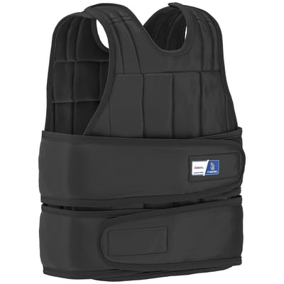 Gilet lesté Tissu Noir HOMCOM