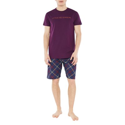 Pyjama Court coton vichy régular ARTHUR