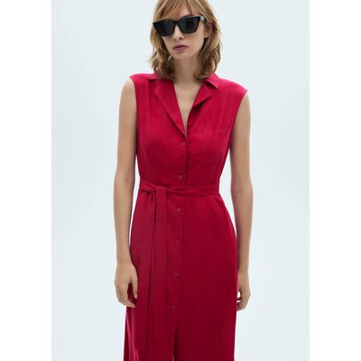 Robe chemisier ceinture MANGO