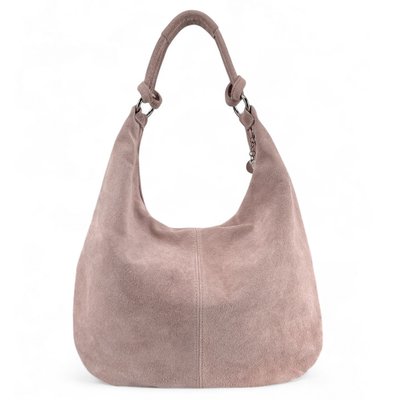 Sac à main en croute de cuir nubuck daim italien LOVE OH MY BAG