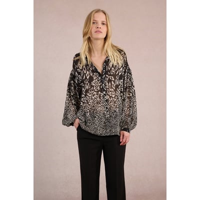 Chemise Transparente Femme Massimo - Imprimé Floral, Manches Longues, Taille XL/LG, Occasion Très Bon état