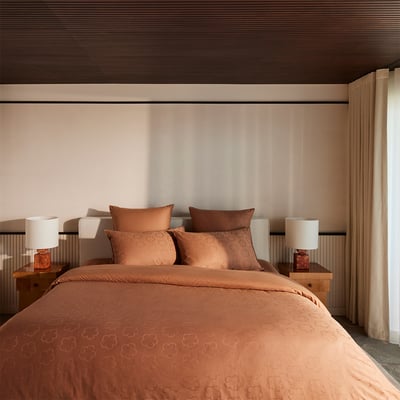 Housse de couette en satin, K HANADOT KENZO HOME