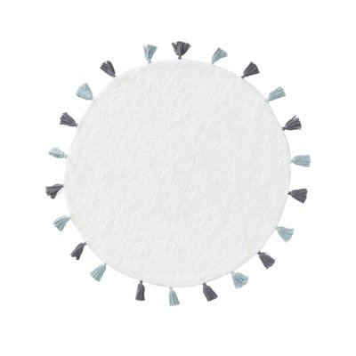 Tapis lavables pour enfants rond tufté main MALU BENUTA 