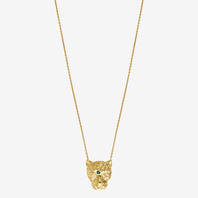 Collier doré emerald - JUNGLE CAROLINE NAJMAN