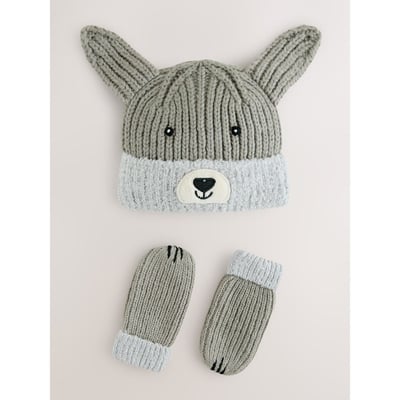 Bonnet et moufles, 2 pièces NEXT