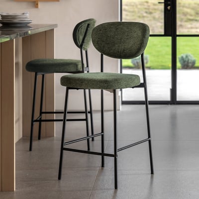 Orvin Oval Bar Stools (Set of 2) SO'HOME
