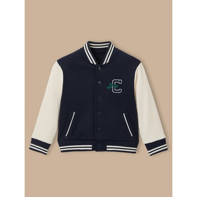 Blouson teddy brodé CYRILLUS