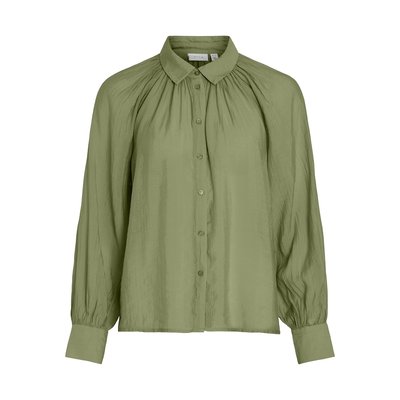 Blusa fluida, com botões VILA