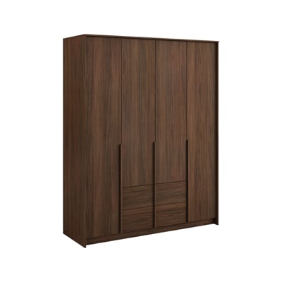 Armoire 4 portes 2 tiroirs - PAKU CAMIF