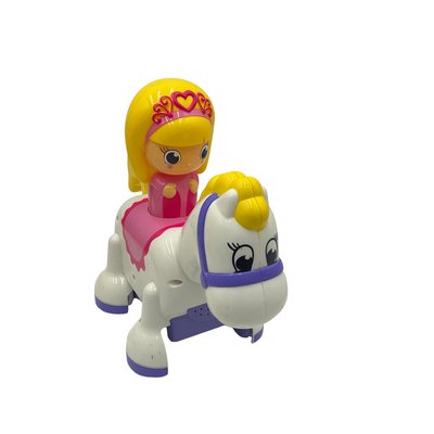 Clip Clop figurine princesse 8cm et son cheval - Bon état TOMY