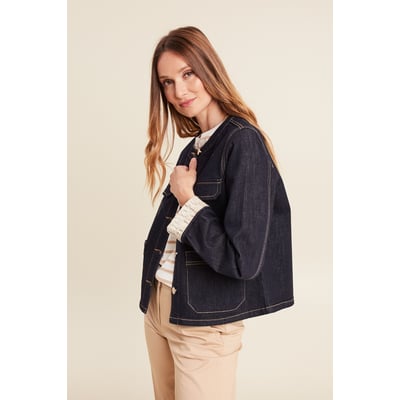 Veste sans col BREAL