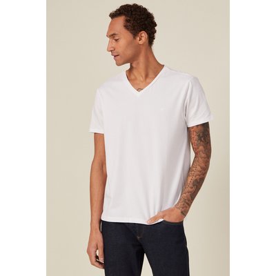 T shirt uni col v homme La Redoute