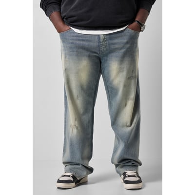Jean en denim délavé STHUGE