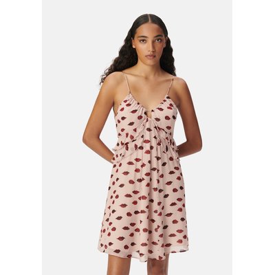 Robe courte imprimé bouches IKKS