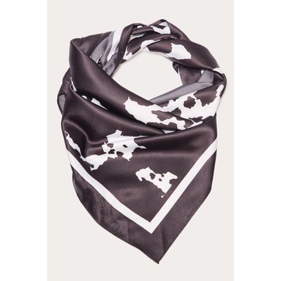 Foulard carré satin CACHE CACHE